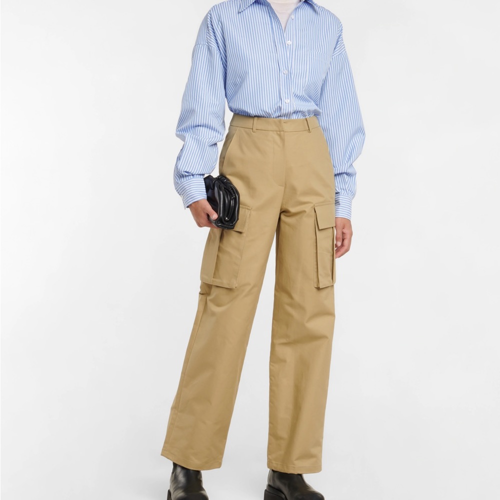 The Frankie Shop
Gia cotton cargo trousers